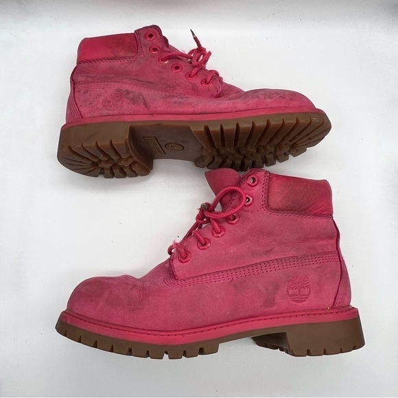 Timberland Pink Hiking Boots - Picture 4 of 12
